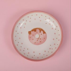 8.3-inch Donut Ceramic Plate - Image 1