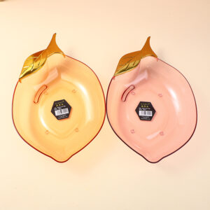 Boutique PET leaf fruit tray-9044 - Image 1