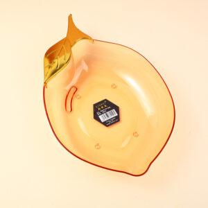Boutique PET leaf fruit tray-9044 - Image 2
