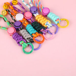 Smiley Face Braided Rope Charm - Image 3