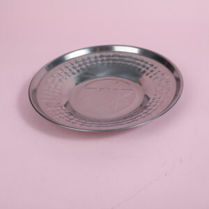 22cm Thick Stainless Steel Bamboo Strip Plate - Image 1