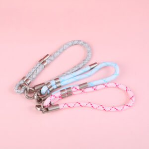 Silver Buckle Braided Rope Charm - Image 2