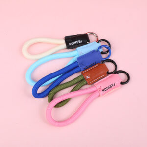 Leather Label Braided Rope Charm - Image 2