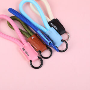 Leather Label Braided Rope Charm - Image 3