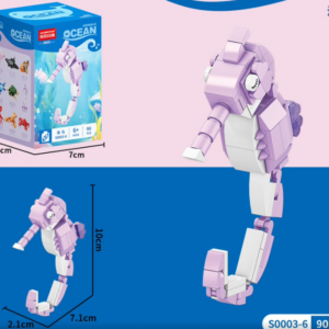 Seahorse Building Blocks 90pcs - S0003-6 - Image 1