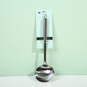 Magnetic steel-handled soup ladle - Image 3