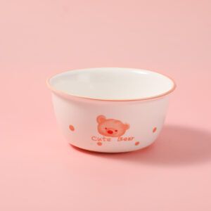 Scarf Bear Series - 5-inch Bowl - Image 1