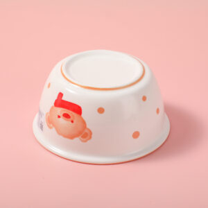 Scarf Bear Series - 5-inch Bowl - Image 3