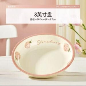 Berry Bliss Series - 8-inch Candy Plate - Image 1
