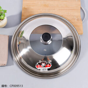 36cm Combination Pot Lid with Plastic Top Bead - Image 1