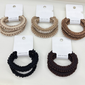 Hibiscus Hair Ties 2pcs - Image 1