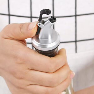 Large glass seasoning jar - Image 2