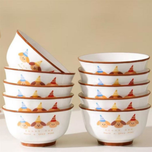 Cute Baby Series - Premium 5-inch Petal Bowl - Image 1