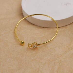 Golden Double-Clasp Bracelet - 3 - Image 1