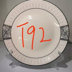 8-Inch Soup Plate - T92 Ceramic - Image 1