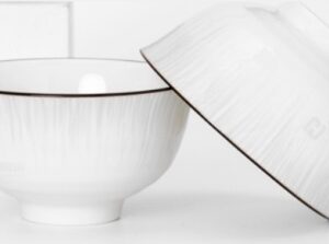 5-inch Eternal Heart European Ceramic Bowl - Image 1