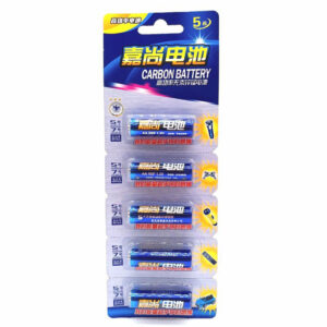 AA High Power Mercury-Free Zinc-Manganese Battery 5pcs - Image 1