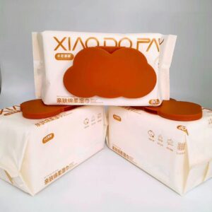 Beige Cloud Wet Wipes 80pcs - Image 1