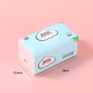 Cloud Feel Series Facial Tissues, 100 Sheets, 5-Ply - Image 2