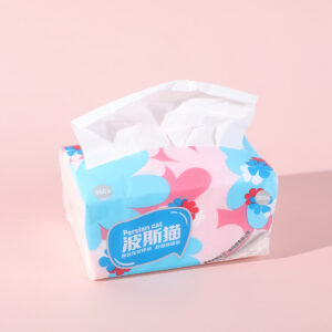 Persian cat flower B embosed  extracted facial tissue 360 sheets (4 layers) - Image 4
