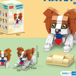 Papillon Building Blocks 106pcs - S0001-7 - Image 1