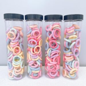 Colorful Bucket Ribbed Towel Hair Tie - Image 1
