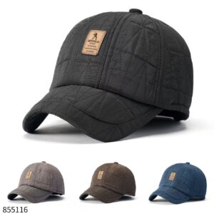 Men's Silk Long Diamond Thickened Baseball Cap 1*12 - Image 3