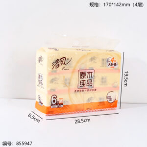 B1601-6 Pack of Original Wood Pulp Tissue - Image 3