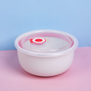 5-inch Fresh-keeping ceramic bowl with cover - Image 3