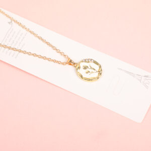 Enamel Flower Fashion Necklace - Image 3