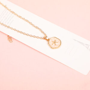 Enamel Starfish Fashion Necklace - Image 3