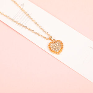 Hollow Rhinestone Fashion Necklace - Image 3