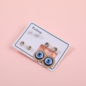 Eye Series Luxury 3 Pairs Earrings-3 - Image 2