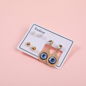 Eye Series Luxury 3 Pairs Earrings-5 - Image 2