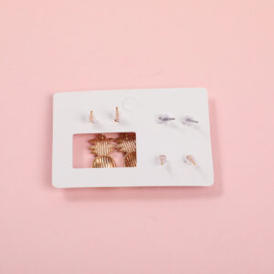 Pineapple Luxury 3 Pairs Earrings - Image 3