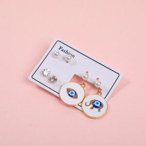 Eye Series Luxury 3 Pairs Earrings-6 - Image 2