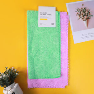 Big & small cleaning towel 2 PCS (35*75/30*30) - Image 1