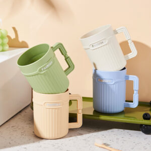 Diamond Handle Rinse Cup 360ml-5105 - Image 1
