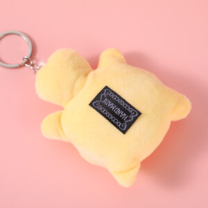Yellow Turtle Plush Charm - Image 3