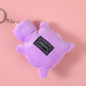 Purple Turtle Plush Charm - Image 3