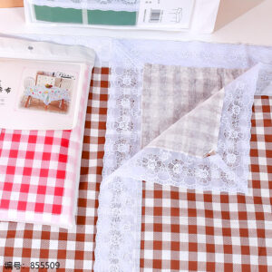 Flannel Lace Tablecloth 152*152cm 206455 - Image 2
