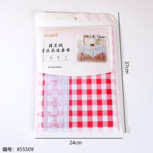 Flannel Lace Tablecloth 152*152cm 206455 - Image 3
