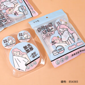 Girls Disposable Compressed Travel Kit W3 - Image 2