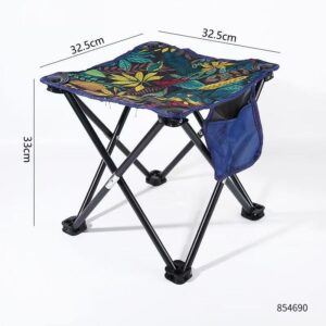Large Foldable Portable Flat Stool - Image 2