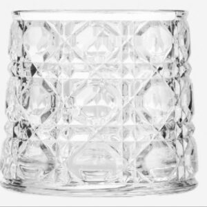 Glass Cup (Flat Bottom) 380ml-TKB512E - Image 1