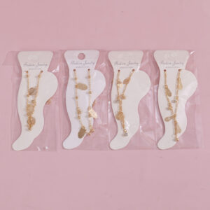 Gold Fashion Anklet – Random Mix 4 - Image 1