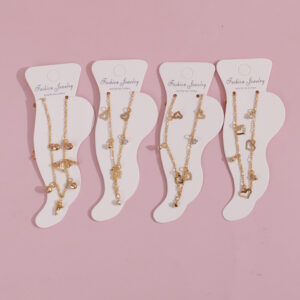 Gold Fashion Anklet – Random Mix 1 - Image 1