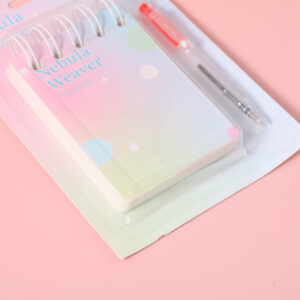 Spiral Notebook with Pen, 100 Sheets KJXQ-16061 - Image 3