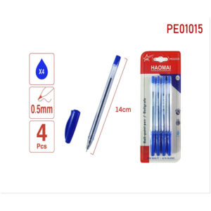 PE blue ballpoint pen 01015 - Image 1