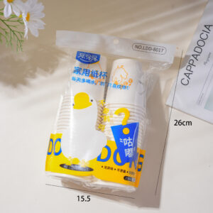 Disposable Paper Cups 50pcs 235ml-8017 - Image 2